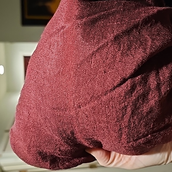 STUNNING BALLOON SLEEVE KNOT FRONT LONG SLEEVE BLOUSE - Picture 10 of 10